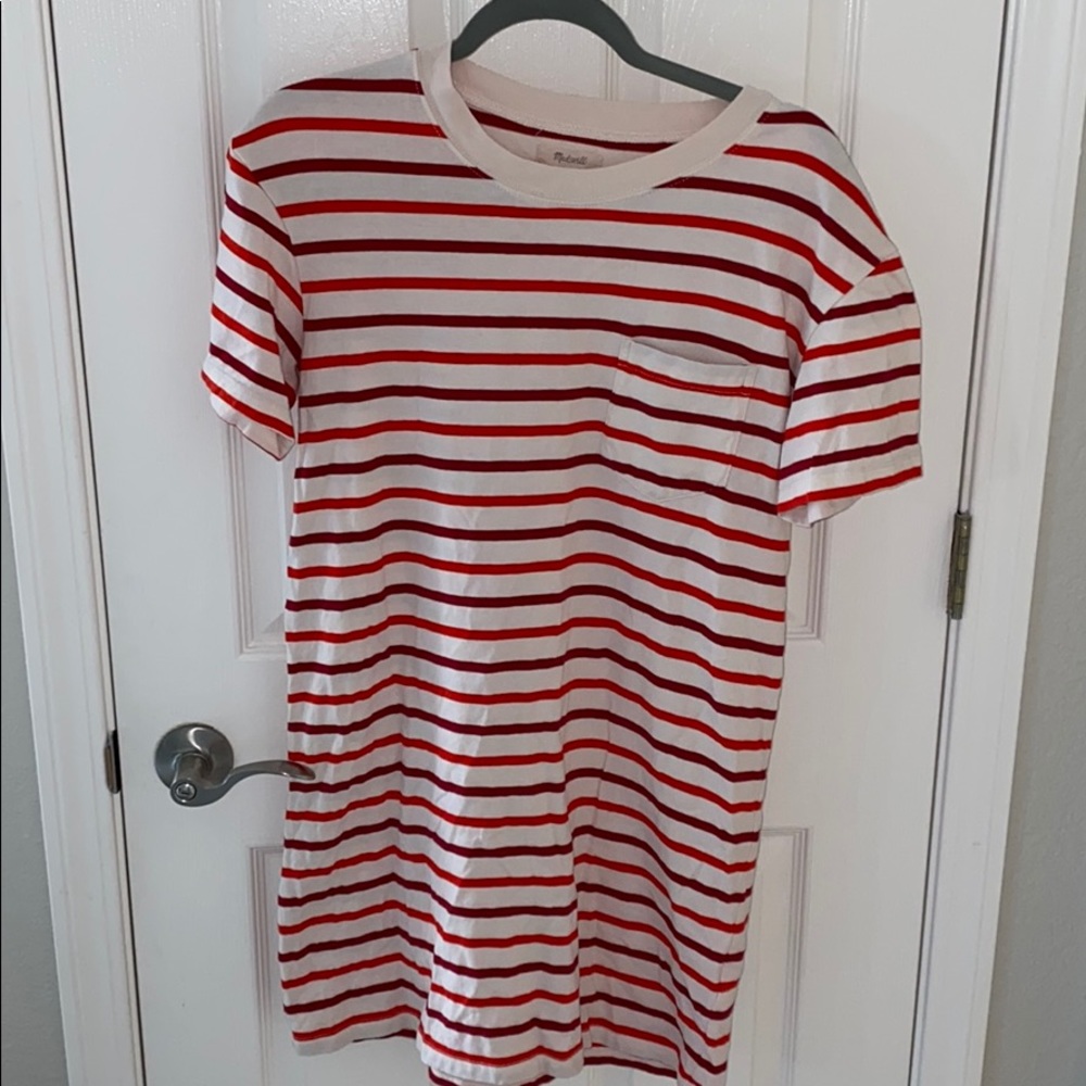 Madewell striped dress